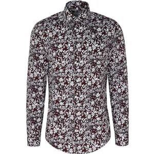 Seidensticker Silkesdekal herr business skjorta – formad passform – lätt att stryka – Kent krage – långärmad – 100% bomull, lila, 40 SE Seidensticker Silkesdekal herr business skjorta – formad passform – lätt att stryka – Kent krage – långärmad – 100% bomull, lila, 40 SE