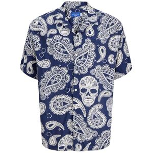 JACK & JONES Jordiego Resort Shirt Ss SMU, Ocean Cavern, M JACK & JONES Jordiego Resort Shirt Ss SMU, Ocean Cavern, M
