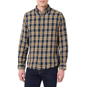 GANT REG WINDBLOWN Flannel Check Shirt, blå, XL GANT REG WINDBLOWN Flannel Check Shirt, blå, XL