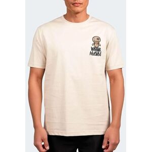 Wrong Friends , Maupin T-Shirt, Beige, L, vuxen Wrong Friends , Maupin T-Shirt, Beige, L, vuxen