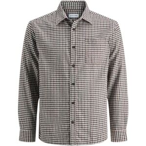 JACK & JONES Jjjames Mini Check Shirt Ls, marinblå blazer, M JACK & JONES Jjjames Mini Check Shirt Ls, marinblå blazer, M
