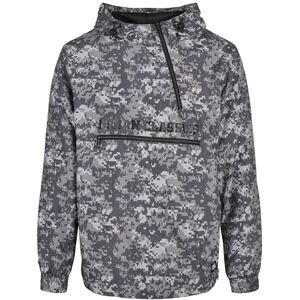 Urban Classics Herrjacka, Commuter Pull Over Jacka, Windbreaker för män med förvaringsväska i 3 färger, storlekar S–5XL, Mörk digital kamouflage, M Urban Classics Herrjacka, Commuter Pull Over Jacka, Windbreaker för män med förvaringsväska i 3 färger, storlekar S–5XL, Mörk digital kamouflage, M