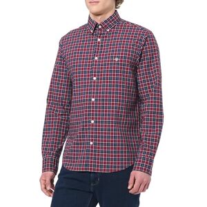 GANT REG Classic POPLIN Check, röd, M GANT REG Classic POPLIN Check, röd, M
