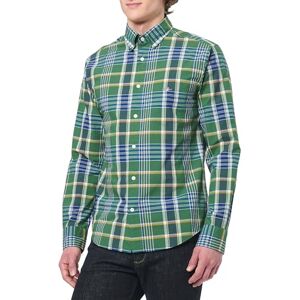 GANT REG Classic POPLIN Check, Grön, M GANT REG Classic POPLIN Check, Grön, M