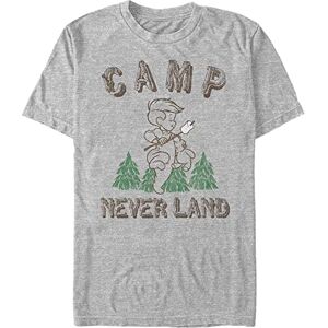 Disney Peter Pan Camp Neverland Organic-T-tröja Kortärmad Grå, L Unisex Vuxen, Grå, L Disney Peter Pan Camp Neverland Organic-T-tröja Kortärmad Grå, L Unisex Vuxen, Grå, L