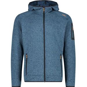 CMP Knit-Tech herrjacka med fast huva, Hydro-Bluesteel, 58 CMP Knit-Tech herrjacka med fast huva, Hydro-Bluesteel, 58