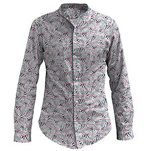 Kiosa by Matteo Bosio Unisex, koreansk skjorta av bomull krage Correana, Florida, 44 Kiosa by Matteo Bosio Unisex, koreansk skjorta av bomull krage Correana, Florida, 44