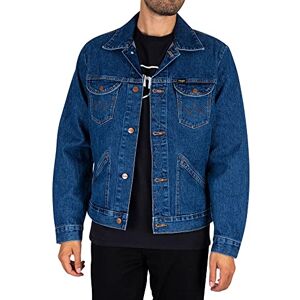 Wrangler Icons jeansjacka för män, blå (6 månader 923), M, Blå (6 månader 923), M Wrangler Icons jeansjacka för män, blå (6 månader 923), M, Blå (6 månader 923), M