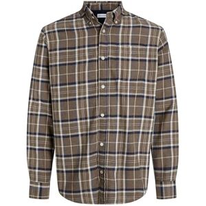 JACK & JONES Jjeclassic Flannel Check Shirt Ls Sn, Utter, M JACK & JONES Jjeclassic Flannel Check Shirt Ls Sn, Utter, M