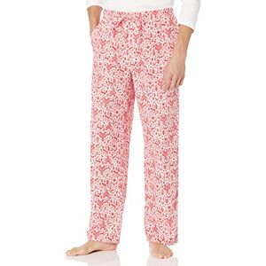 Amazon Essentials Men's Pyjamasbyxa i flanell (finns i Big & Tall), Vit Skogen, XL Amazon Essentials Men's Pyjamasbyxa i flanell (finns i Big & Tall), Vit Skogen, XL