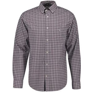 GANT REG POPLIN SMALL Check Shirt, Plumped Red, S GANT REG POPLIN SMALL Check Shirt, Plumped Red, S
