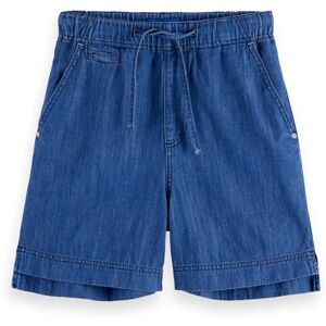 Scotch & Soda Sporty Utility-shorts i lätt denim, tvättad Indigo 417, S Scotch & Soda Sporty Utility-shorts i lätt denim, tvättad Indigo 417, S