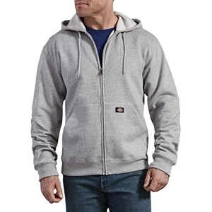 Dickies VF UK Herr hel dragkedja fleece huvtröja sweatshirt, ljung grå, L Dickies VF UK Herr hel dragkedja fleece huvtröja sweatshirt, ljung grå, L