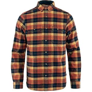 Fjällräven FJALLRAVEN Singi Heavy Flannel skjorta M herrtröja, Höst Leaf-Dark Navy, M Fjällräven FJALLRAVEN Singi Heavy Flannel skjorta M herrtröja, Höst Leaf-Dark Navy, M