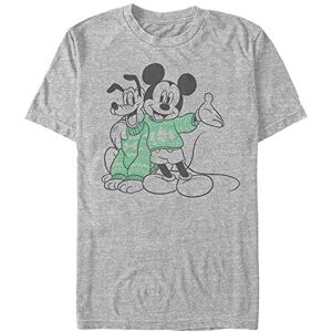 Disney Classics Unisex Musse klassisk tröja Pals ekologisk kortärmad t-shirt, melange grå, S, Melange grå, S Disney Classics Unisex Musse klassisk tröja Pals ekologisk kortärmad t-shirt, melange grå, S, Melange grå, S