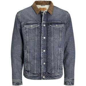 JACK & JONES herrjeansjacka, Blå denim, M JACK & JONES herrjeansjacka, Blå denim, M