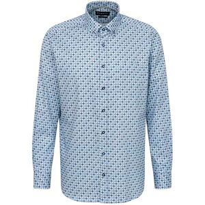 bugatti Fritidsskjorta för män 1:1 arm, BRUN, XL bugatti Fritidsskjorta för män 1:1 arm, BRUN, XL