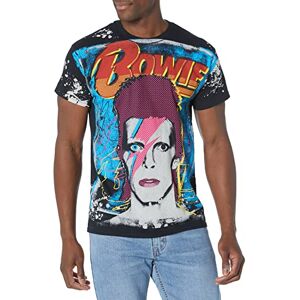 Liquid Blue David Bowie Ziggy Havoc T-shirt, Svart, S Liquid Blue David Bowie Ziggy Havoc T-shirt, Svart, S