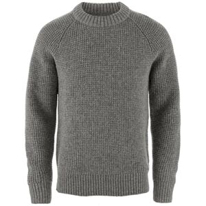 Fjällräven Herr Övik Waffle Knit M, grå, L, GRÅ, L Fjällräven Herr Övik Waffle Knit M, grå, L, GRÅ, L