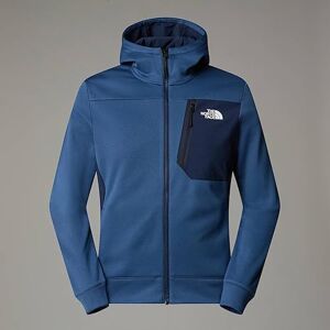 THE NORTH FACE NF0A893QHDC M MA FZ Fleece Långärmad Herr Shady Blue Storlek XXL THE NORTH FACE NF0A893QHDC M MA FZ Fleece Långärmad Herr Shady Blue Storlek XXL