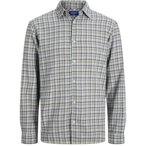 JACK & JONES Jorjoshua Flannel Check Shirt Ls Jnr, Skyway, 140 JACK & JONES Jorjoshua Flannel Check Shirt Ls Jnr, Skyway, 140