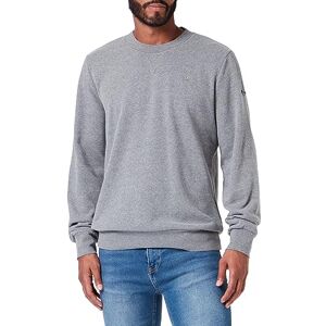 TILDEN Herr oversize sweatshirt med rund hals 37731125, grå melange, L, Grå melange, L TILDEN Herr oversize sweatshirt med rund hals 37731125, grå melange, L, Grå melange, L