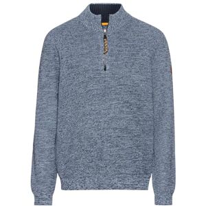 camel active herr stickad tröja av bomullsblandning, Denim blå, XL camel active herr stickad tröja av bomullsblandning, Denim blå, XL