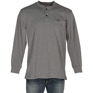 Wrangler Riggs arbetskläder herr långärmad Henley, Kolgrå, 3X-stor Wrangler Riggs arbetskläder herr långärmad Henley, Kolgrå, 3X-stor