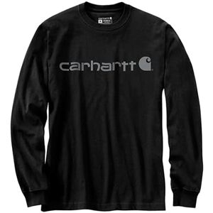 Carhartt avslappnad passform, tung långärmad logotyp, grafisk t-shirt Carhartt avslappnad passform, tung långärmad logotyp, grafisk t-shirt