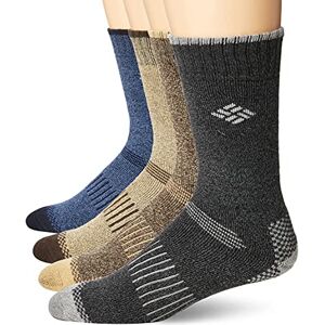 Columbia casual herrstrumpor, Svart/brun/blå/kaki, L Columbia casual herrstrumpor, Svart/brun/blå/kaki, L