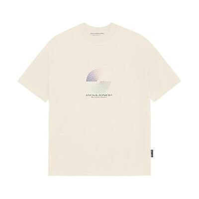 JACK & JONES Jcocalma Tee Ss Crew Neck FST, Söt majs, L JACK & JONES Jcocalma Tee Ss Crew Neck FST, Söt majs, L