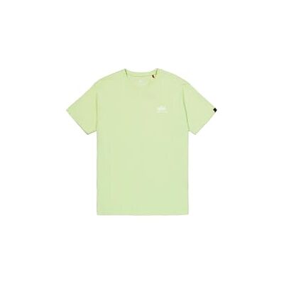 Alpha Industries Basic Small Logo T-Shirt, Arctic Lime, L, arctic lime, L Alpha Industries Basic Small Logo T-Shirt, Arctic Lime, L, arctic lime, L