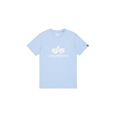 Alpha Industries Basic T-shirt för män Light Blue Alpha Industries Basic T-shirt för män Light Blue