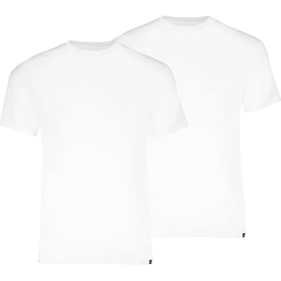 PUMA Everyday Crew Neck Tee 2P, Vit, S PUMA Everyday Crew Neck Tee 2P, Vit, S
