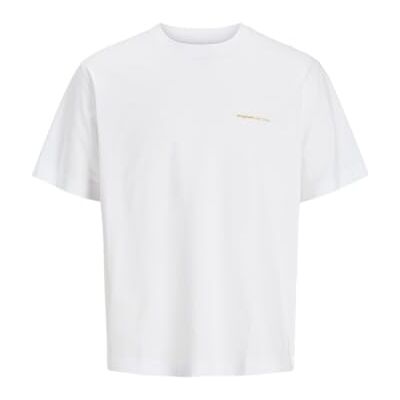 JACK & JONES Jorparos Easter Sketch Tee Ss Crew Neck, Ljus vit, XXL JACK & JONES Jorparos Easter Sketch Tee Ss Crew Neck, Ljus vit, XXL