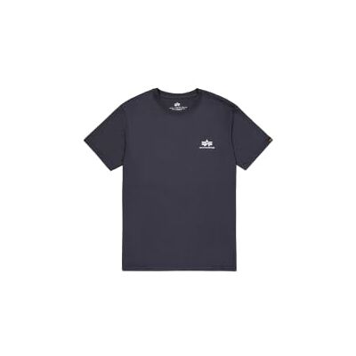 Alpha Industries Basic T Small Logo T-shirt för män Navy Alpha Industries Basic T Small Logo T-shirt för män Navy