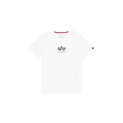 Alpha Industries Basic T ML T-shirt för män White Alpha Industries Basic T ML T-shirt för män White