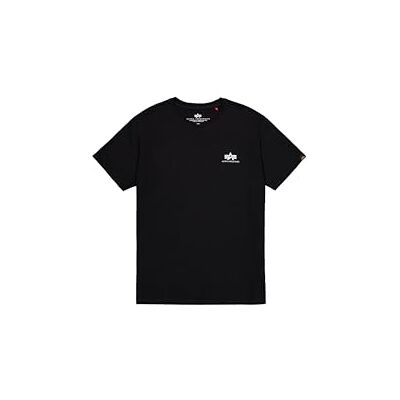 Alpha Industries Basic T Small Logo T-shirt för män Black Alpha Industries Basic T Small Logo T-shirt för män Black