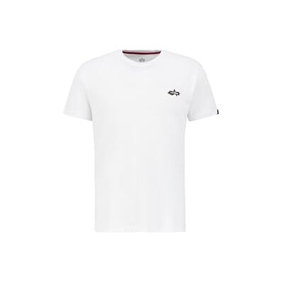 Alpha Industries Signature Puff Print BP T för män, White, XL Alpha Industries Signature Puff Print BP T för män, White, XL