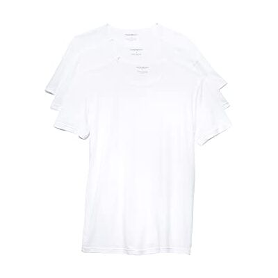 Giorgio Armani herr bomull crew neck t-shirt undertröja (3-pack), vit, M Giorgio Armani herr bomull crew neck t-shirt undertröja (3-pack), vit, M