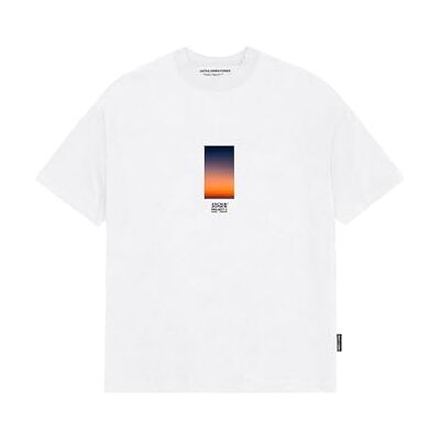 JACK & JONES herr Jcocalma Photo Tee Ss Crew Neck FST, Ljus vit, L JACK & JONES herr Jcocalma Photo Tee Ss Crew Neck FST, Ljus vit, L