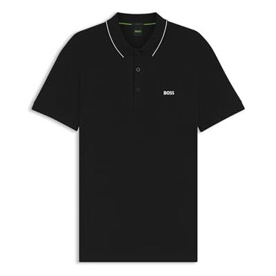 Boss herr Pikétröja Paule 4, Black3, XL Boss herr Pikétröja Paule 4, Black3, XL