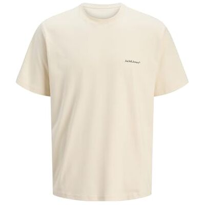JACK & JONES Jorsplit Back Tee Ss Crew Neck, Antik vit, XL JACK & JONES Jorsplit Back Tee Ss Crew Neck, Antik vit, XL