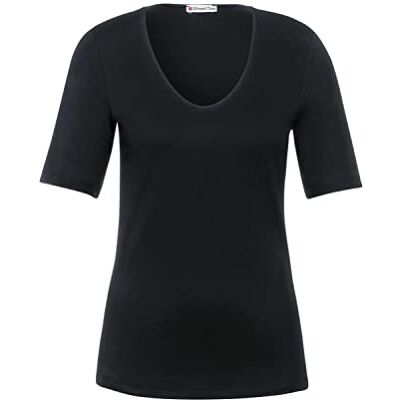 Street One Damen T-Shirt New Palmira, Schwarz Neu, 38 Street One Damen T-Shirt New Palmira, Schwarz Neu, 38