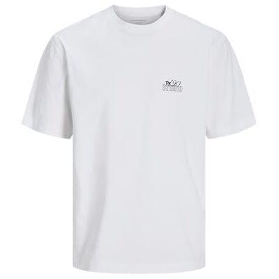JACK & JONES JACK&JONES JORROXBURY Collage Tee SS Crew Neck, Ljus vit/tryck: 90 studion, XL JACK & JONES JACK&JONES JORROXBURY Collage Tee SS Crew Neck, Ljus vit/tryck: 90 studion, XL