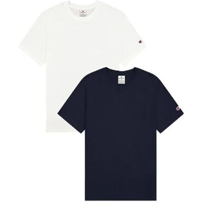 Champion Legacy för män – ikoner 2-pack rund hals t-shirt, vit (WW001), XXL, Vit (Ww001), XXL Champion Legacy för män – ikoner 2-pack rund hals t-shirt, vit (WW001), XXL, Vit (Ww001), XXL