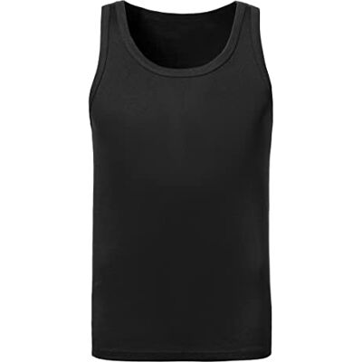 s.Oliver Tanktop av bomull, svart, L s.Oliver Tanktop av bomull, svart, L