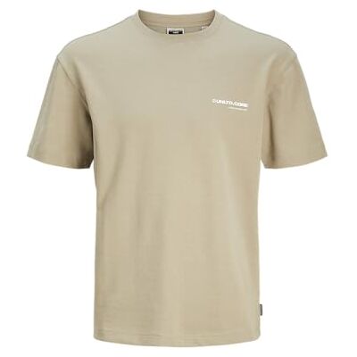 JACK & JONES JCOAERO Print Tee SS Crew Neck NOOS, Silversalvia, S JACK & JONES JCOAERO Print Tee SS Crew Neck NOOS, Silversalvia, S