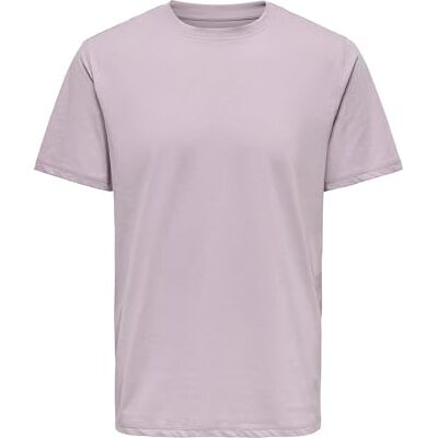 Only & Sons T-shirt för män ONSMAX Life – normal passform XS S M L XL XXL, Nirvana, XXL Only & Sons T-shirt för män ONSMAX Life – normal passform XS S M L XL XXL, Nirvana, XXL