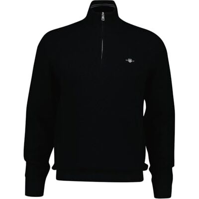 GANT Micro Textur HZ, svart, M GANT Micro Textur HZ, svart, M